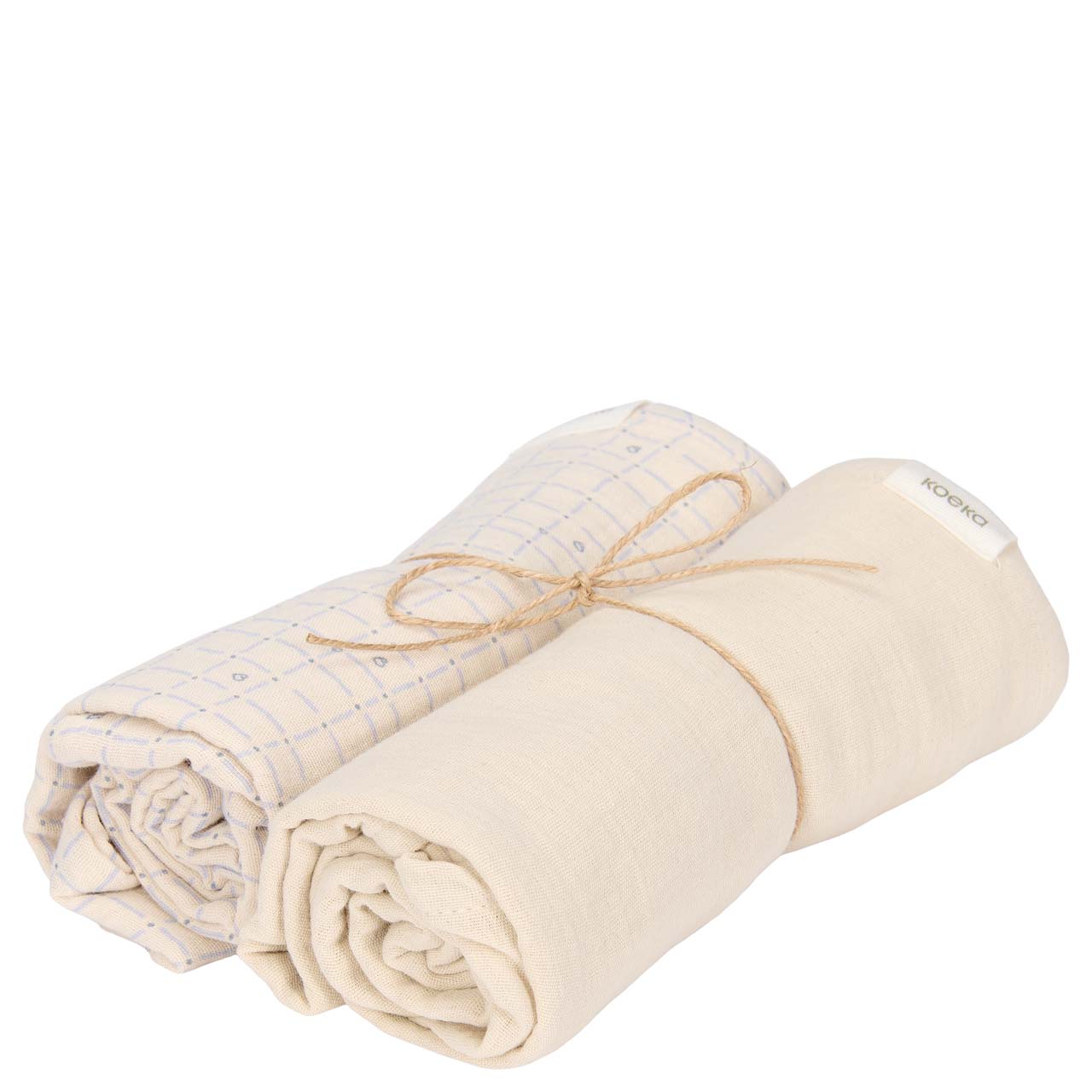Hydrofiel Swaddle 2-pack Lind warm white