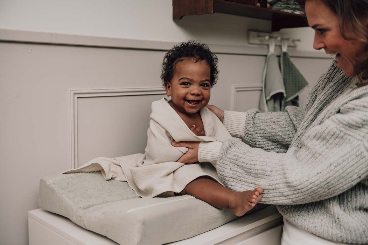 Hydrofiel Swaddle Faro warm white