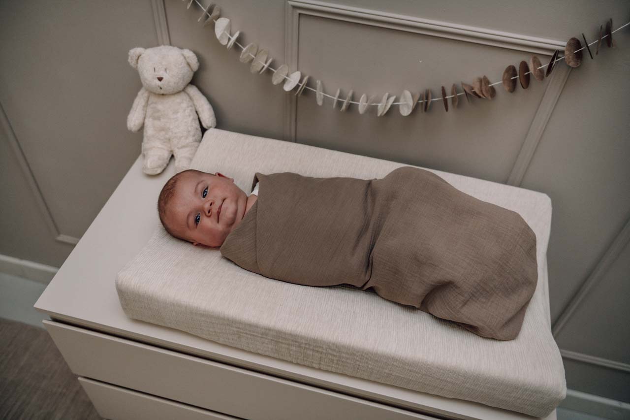 Hydrofiel Swaddle Faro caffe